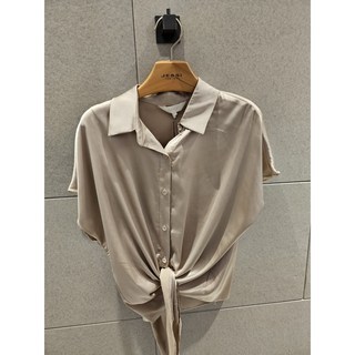 제시뉴욕 새틴 카라 블라우스 JD45NSBQ5240