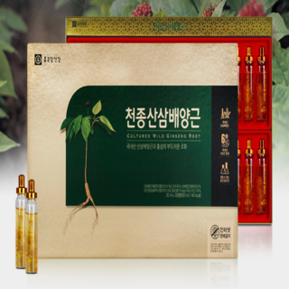 천종산삼 배양근 종근당, 20ml, 60개