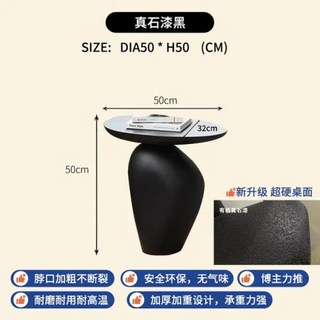 조약돌 소파 페블 패브릭 쇼파 와비사비 스타일 블랙 아트 사이드 테이블 디자이너 크리에이티브 손님용 침실 홈 유리 섬유 코너, 3) Style 3