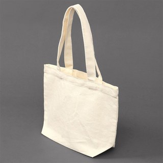 브이커머스 무지 에코백 2P 30X20CM 베이지 리유저블백