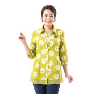 마담엘레강스 비앙카 썸머 코튼 재킷 K151JK09_머스타드 1277397