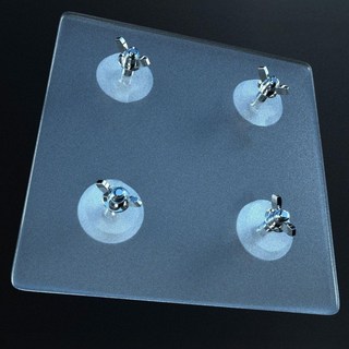 VESA홀 없는 무베사 모니터 고정용 VESA 확장 패치 최대하중 5kg, 200x200mm