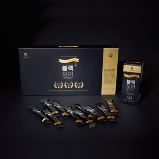 백년비결 블랙모어 서리태 하수오 검은콩 맥주효모 어성초 환 머리숱 60포 (1박스), 216g, 1개