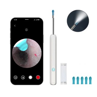 MountainWter 스마트폰 LED 내시경 귀이개