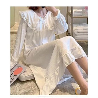홈웨어원피스 카라레이스원피스잠옷 잠옷원피스 5컬러