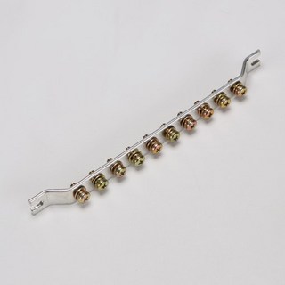 천지몰 접지단자 접지부스바 접지바 10P 동부스바 도금, 1개