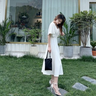 블랙이브닝드레스 빅사이즈셀프웨딩드레스 A라인 롱 브이넥 M 스타일 촬영 블랙