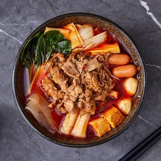 마라탕 밀키트 순한맛 싱싱한 야채들로 포장 발송되는 신마라본색 캠핑 요리 야식 술안주, 1.6kg, 1세트