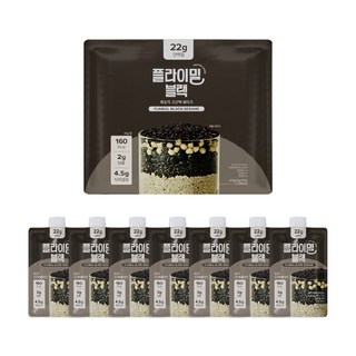플라이밀 블랙 흑임자 라떼 쉐이크 7개입 (45g) 서리태쉐이크 플라이밀 블랙 흑임자 라떼 쉐이크 7개입 (45g) 서리태쉐이크