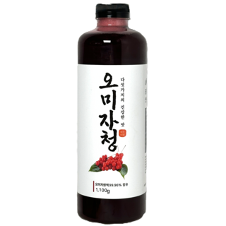 푸드잇다 5가지 풍부한 맛 문경 오미자청, 1개, 1개입, 1100g