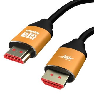 엠비에프 ULTRA HDMI 2.1 8K 슬림 골드 케이블 MBF-SGHD21015, 1개, 1.5m