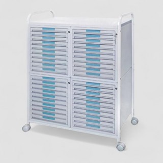 이동 서류함 40단