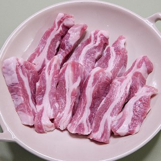 [암퇘지만 고집] 한돈 가브리살 등심덧살 구이용(냉장), 1개, 300g