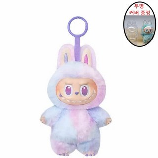 [중국 팝마트 직송] 팝마트 라부부인형 LABUBU 3세대 하이라이트 시리즈 색상 지정(7종 택1)+투명 커버 증정, 자주색(LUCK), 1개