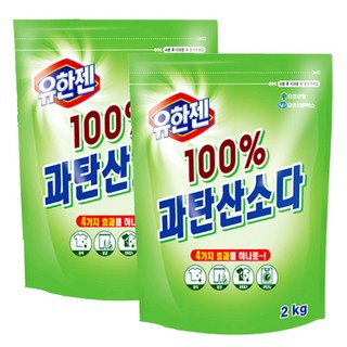 유한젠 100% 과탄산소다, 2kg, 2개