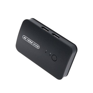 Coms HDMI KVM 스위치 선택기 2:1 USB 3포트 TB586, 선택없음, 1개