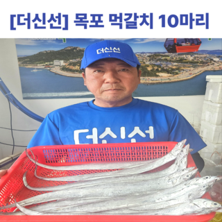 [더신선] 목포 국내산 갈치 풀치 10마리 당일조업 당일발송, 1세트, 갈치 10마리 (1kg)