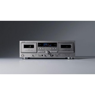 티악 더블 카세트 데크 (실버) TEAC W-1200