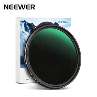 니워 NEEWER 82mm ND2-32 MRC HD Variable ND Filter / 1~5스탑 / 정품, 1개