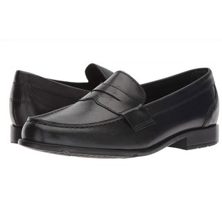 락포트 클래식 로퍼 라이트 페니 남성화 블랙 다크브라운 구두 Rockport Classic Loafer Lite Penny