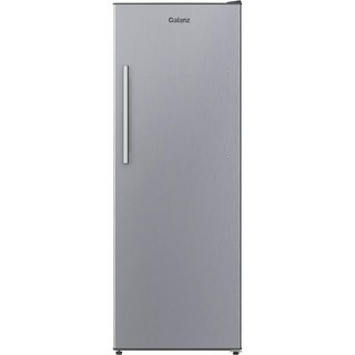 Galanz GLF11URDG16 컨버터블 냉동고냉장고 전자 온도 조절 11Cu.Ft 핫 로드 레드, Stainless Steel