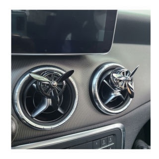 프로젝트원 머스탱 프로펠러 방향제 P-C1, 실버_레몬라벤더, 1개