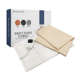 한일전기 프리미엄 전기찜질기 중형RVE-2000, RVE-2000, 베이지체크