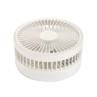 디큐브 7단 폴딩 무선 접이식 선풍기 폴딩써클펜, Folding-CircleFan, 화이트