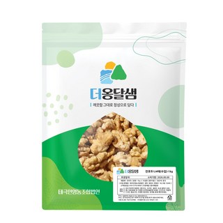 25년 햇 수확 껍질얇은 고소한 깐호두 1/4태 조각호두 호두살, 1kg, 1개