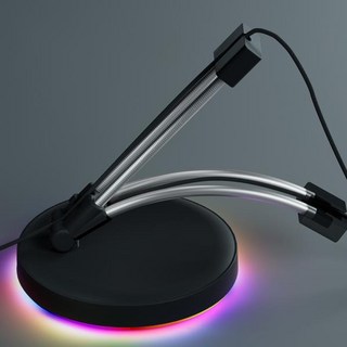 게이밍 마우스 선 번지 번지대 거치대 선정리 선고정 RGB 코드 미끄럼 방지 발 고정 C 타입 케이블 E스포츠 FPS 게임용 와인딩, 한개옵션0