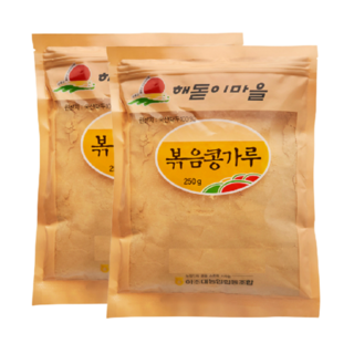 강원도농협 볶음콩가루 (국내산 1등급콩만 사용) 신선도보장상품, 250g, 2개