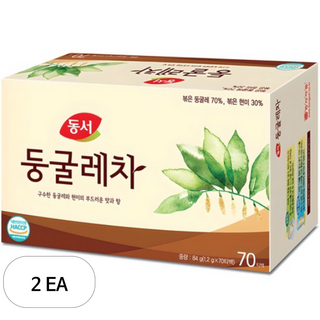 동서 둥굴레차, 1.2g, 70개입, 2개