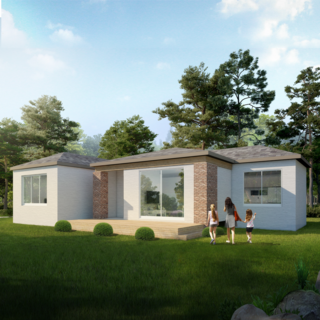 NEW 투게더23 20평대 모듈러 조립식 이동식목조 주말별장 전원주택 세컨하우스