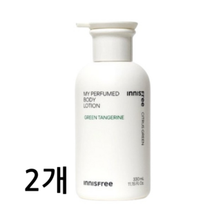 이니스프리 마이 퍼퓸드 바디 클렌저 그린 탠저린, 330ml, 2개