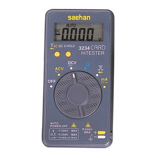 새한 디지털 포켓 테스터 ST-3235 SH-3235 테스터기, 1개 대표 이미지 - 멀티테스터기 추천