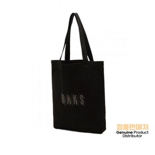 매장정품 닥스 DBBA4E338BK 블랙 로고 프린트 면 남녀공용 에코백 SKUI0310 상품 이미지