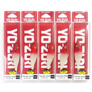 요즈리 울트라 슷테 DX SSS RH 미니 에기 고추장 5P, 레드헤드, 30g, 5개