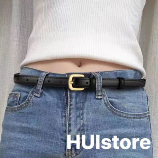 HUIstore 여성 소가죽 벨트 2cm