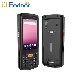 이북리더기 전자책 ONERugged H60T 방수 견고한 PDA 안드로이드 GMS 하니웰 바코드 스캐너 6 인치 휴대용, 01 Black