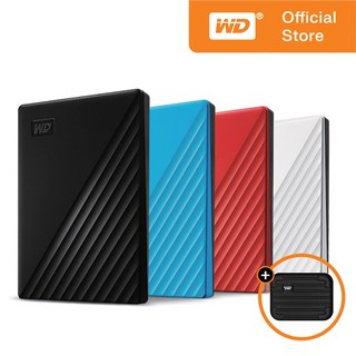 WD My Passport 휴대용 외장하드 + 파우치, 5TB, 블랙