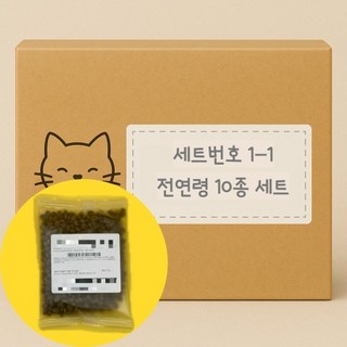 세트1-1번 전연령 BEST 10종 샘플 세트