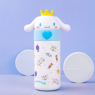 칼노 산리오 캐릭터 텀블러 보온보냉 물병, 시나모롤, 1개