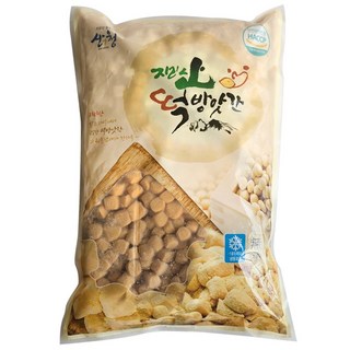지리산 굳지않는 빙수떡 콩알 빙수인절미, 2kg, 2개