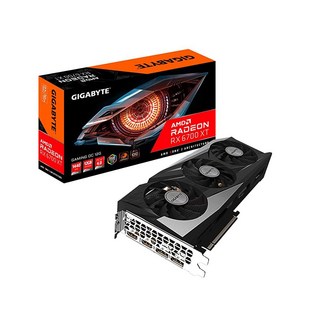 GIGATE Radeon RX 6700 XT 게이밍 OC 12G 그래픽 카드 WINDFORCE 3X 냉각 시스템 12GB 192비트 GDDR6 GV-R67XTGAMING OC-12, GIGATE Radeon RX 6700 XT 게이밍 O