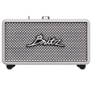 브리츠 레트로 파워풀 고출력 사운드 TWS 블루투스 스피커 30W BZ-RK101, 5.3V 블루투스 스피커 (BZ-RK101), 화이트