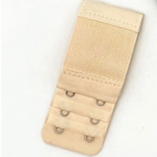 브라연장후크2단 가로3cm 베이지 버튼 칸 연결고리 좁은