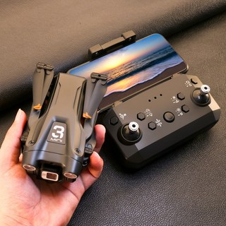 Z908pro 드론 ESC카메라 4K 듀얼카메라 옵티컬플로우 호버링 18분비행, 그레이+추가배터리1개, 1개