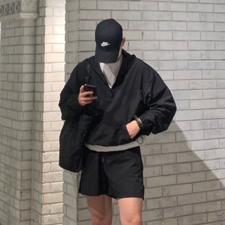커플 오버핏 아노락 바람막이 S-3XL