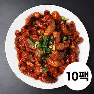 참편한 낙지볶음 10팩 세트 매콤쫄깃한 간편식 밀키트 320g 1~2인분, 10개, 320