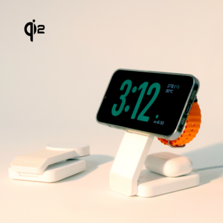 이코노미쿠스 휴대용 3in1 맥세이프 무선 충전기